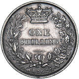 1862 Shilling - Victoria British Silver Coin - Nice