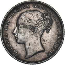 1872 Shilling (Die no. 36) - Victoria British Silver Coin