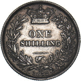 1872 Shilling (Die no. 36) - Victoria British Silver Coin