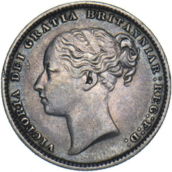 1883 Shilling - Victoria British Silver Coin - Nice