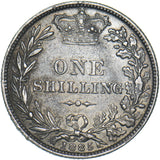 1885 Shilling - Victoria British Silver Coin - Nice