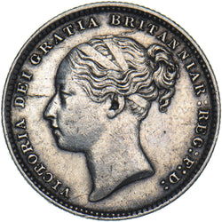 1885 Shilling - Victoria British Silver Coin - Nice