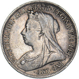 1896 Shilling - Victoria British Silver Coin - Nice