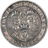 1896 Shilling - Victoria British Silver Coin - Nice