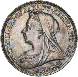 1900 Shilling - Victoria British Silver Coin - Very Nice