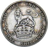 1903 Shilling - Edward VII British Silver Coin