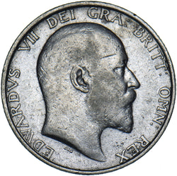 1904 Shilling - Edward VII British Silver Coin