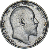 1905 Shilling - Edward VII British Silver Coin