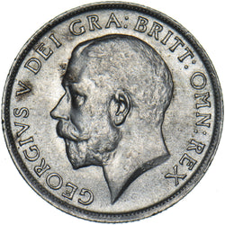 1915 Shilling - George V British Silver Coin - Very Nice