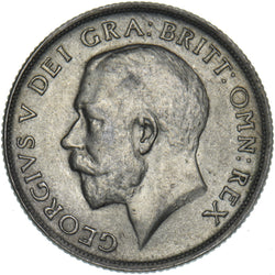 1920 Shilling - George V British Silver Coin - Very Nice