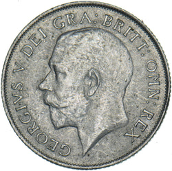 1922 Shilling - George V British Silver Coin - Very Nice