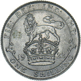 1922 Shilling - George V British Silver Coin - Very Nice