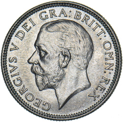 1928 Shilling - George V British Silver Coin - Very Nice