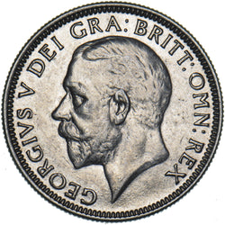 1935 Shilling - George V British Silver Coin - Very Nice