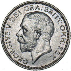 1936 Shilling - George V British Silver Coin - Very Nice