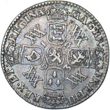 1693 Sixpence - William & Mary British Silver Coin - Nice