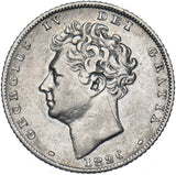 1826 Sixpence - George IV British Silver Coin - Nice