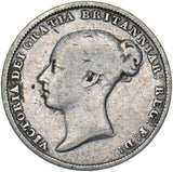 1852 Sixpence - Victoria British Silver Coin