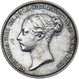 1852 Sixpence - Victoria British Silver Coin