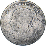 1863 Sixpence - Victoria British Silver Coin