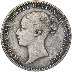 1878 Sixpence (Die no. 17) - Victoria British Silver Coin