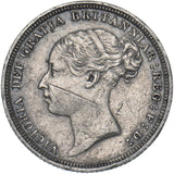 1883 Sixpence - Victoria British Silver Coin