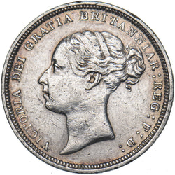 1884 Sixpence - Victoria British Silver Coin