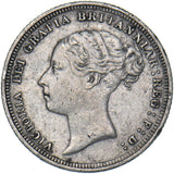 1885 Sixpence - Victoria British Silver Coin - Nice