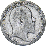 1904 Sixpence - Edward VII British Silver Coin