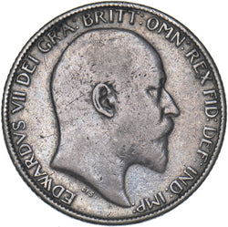 1904 Sixpence - Edward VII British Silver Coin