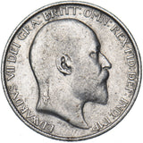 1905 Sixpence - Edward VII British Silver Coin