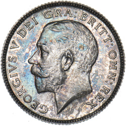 1911 Proof Sixpence - George V British Silver Coin - Superb