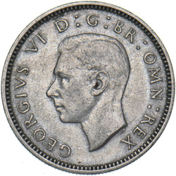 1952 Sixpence - George VI British  Coin - Nice