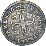 1679 Maundy Fourpence - Charles II British Silver Coin - Nice