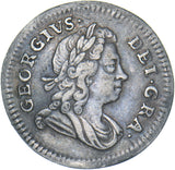 1727 Maundy Fourpence (Buckled flan) - George I British Silver Coin