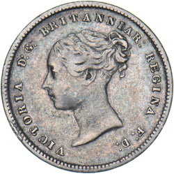 1869 Maundy Fourpence - Victoria British Silver Coin - Nice