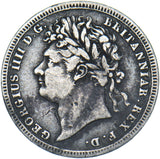 1827 Maundy Threepence - George IV British Silver Coin