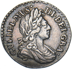 1701 Maundy Twopence - William III British Silver Coin - Very Nice