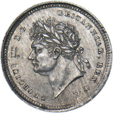 1827 Maundy Twopence - George IV British Silver Coin - Very Nice