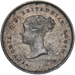 1872 Maundy Twopence - Victoria British Silver Coin - Superb