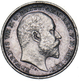 1905 Maundy Penny - Edward VII British Silver Coin - Very Nice