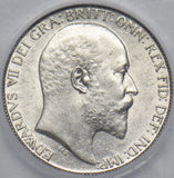 1907 Sixpence (CGS EF 75) - Edward VII British Silver Coin - Very Nice