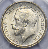 1917 Sixpence (PCGS MS 64) - George V British Silver Coin - Superb