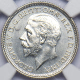 1927 Proof Sixpence (NGC PF 66) - George V British Silver Coin - Superb