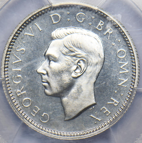 1937 Proof Sixpence (PCGS PR 65) - George VI British Silver Coin - Superb