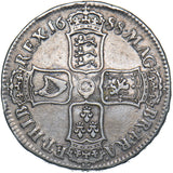 1688 Crown - James II British Silver Coin - Nice