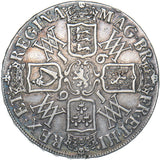 RESERVED 1691 Crown (I Over E) - William & Mary British Silver Coin - Nice