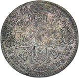 1663 Halfcrown - Charles II British Silver Coin