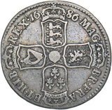 1686 Halfcrown - James II British Silver Coin