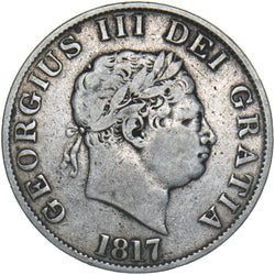 1817 Halfcrown - George III British Silver Coin